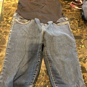 Maternity jeggings.